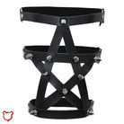 Faux Leather Leg Garter Option - The Cursed Closet