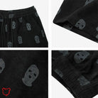 Fearful Grunge Skull Pants' - The Cursed Closet