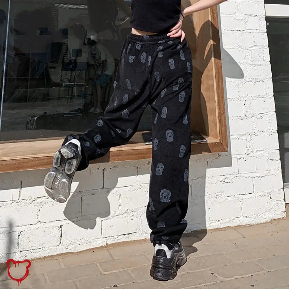 Fearful Grunge Skull Pants' - The Cursed Closet