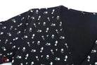 Floral V - Neck Casual Top - The Cursed Closet