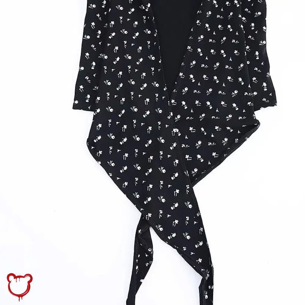 Floral V - Neck Casual Top - The Cursed Closet