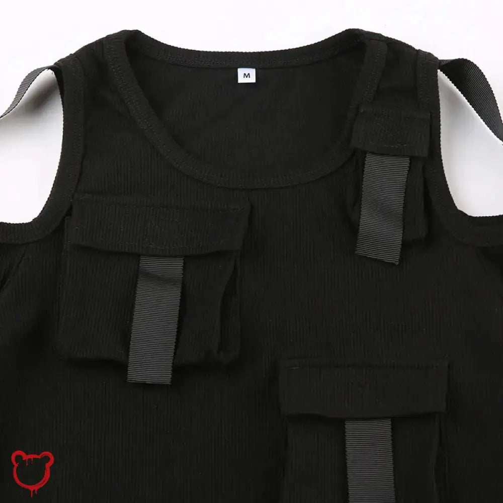 Fog' Shoulder Long Sleeve Top - The Cursed Closet