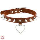 Furious Heart Choker in Black - The Cursed Closet