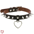 Furious Heart Choker in Black - The Cursed Closet