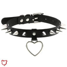 Furious Heart Choker in Black - The Cursed Closet