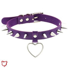 Furious Heart Choker in Black - The Cursed Closet