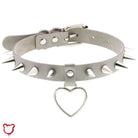 Furious Heart Choker in Black - The Cursed Closet