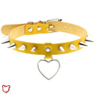 Furious Heart Choker in Black - The Cursed Closet