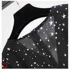 Galactic Black Star Plus Romper - The Cursed Closet
