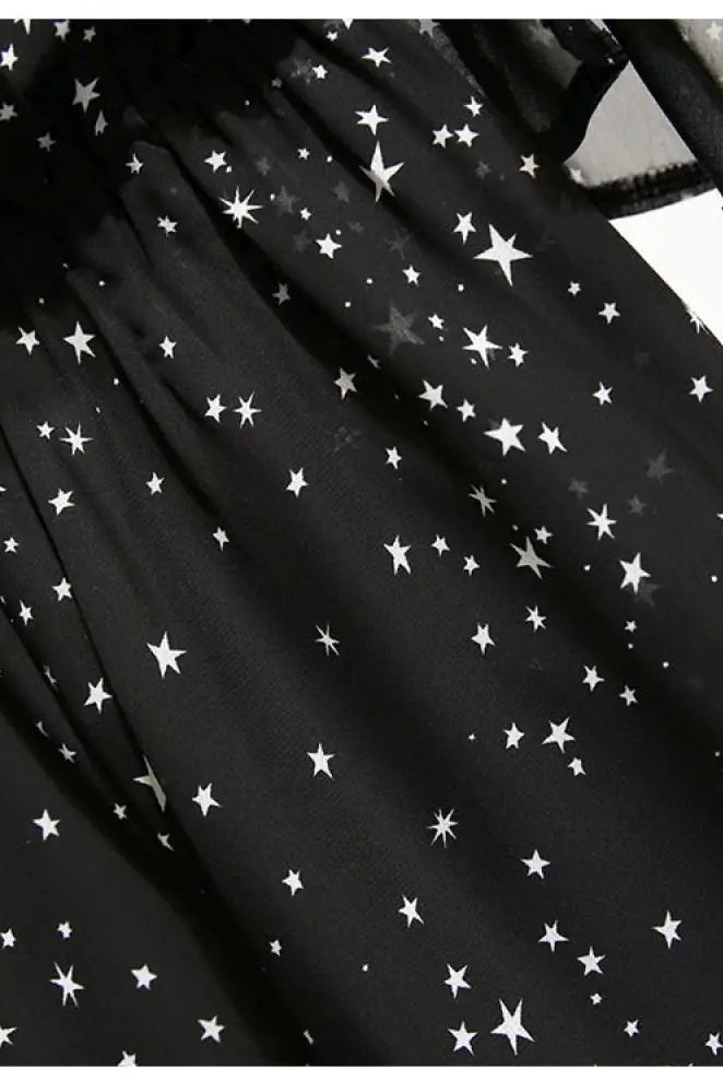 Galactic Black Star Plus Romper - The Cursed Closet