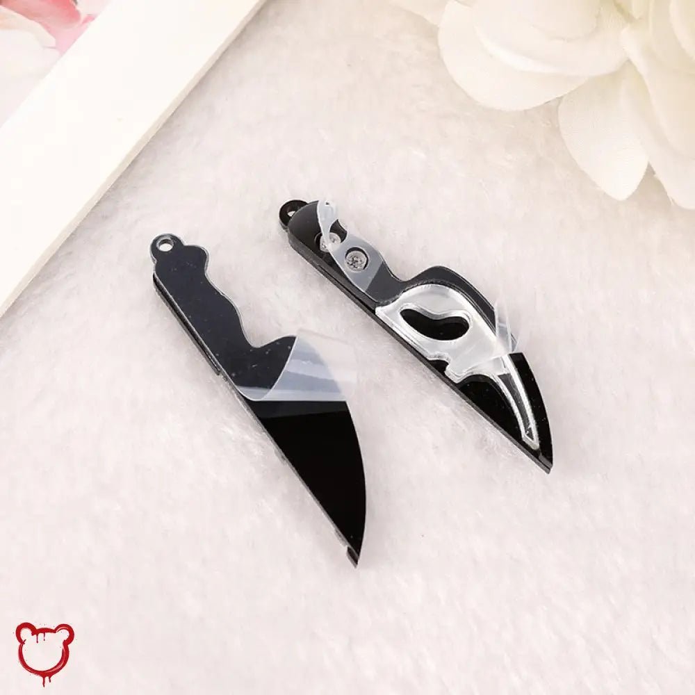 Ghost Face Earrings - The Cursed Closet