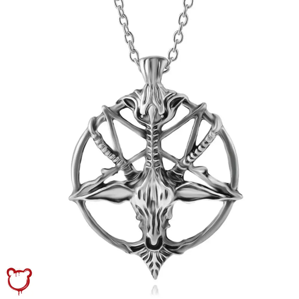 Goat Pentagram Necklace - The Cursed Closet