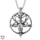 Goat Pentagram Necklace - The Cursed Closet