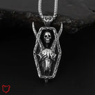 Goat Skull Pendant Necklace - The Cursed Closet