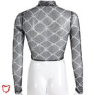 Goth Barbed Wire Style Top - The Cursed Closet