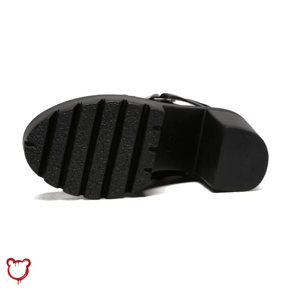 Goth Black Ankle Boots' - The Cursed Closet