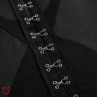 Goth Lace Bodysuit - Back Track Black' - The Cursed Closet