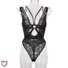 Goth Lace Bodysuit: Sexy Eclipse - The Cursed Closet