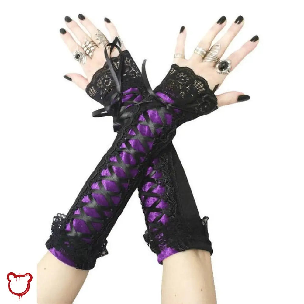 The Cursed Closet Gothic Style Arm Warmers at $15.99 USD