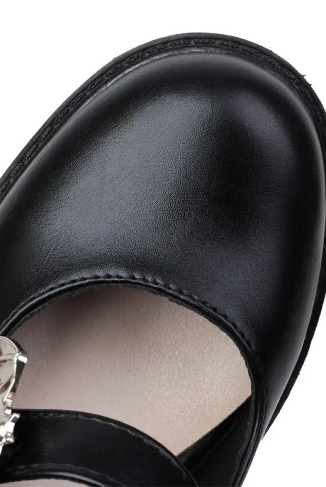 Gothic Bat Buckle Boots