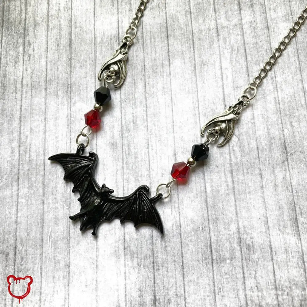 Gothic Bat Necklace Accessories