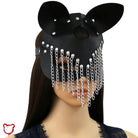 Gothic BDSM Cat Mask - The Cursed Closet