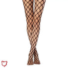 Gothic Black Diamond Tights - The Cursed Closet