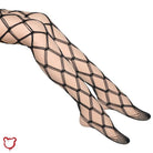 Gothic Black Diamond Tights - The Cursed Closet