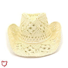 Gothic Cowboy Hat in Black Mesh - The Cursed Closet