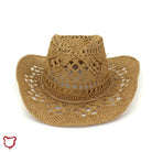 Gothic Cowboy Hat in Black Mesh - The Cursed Closet