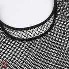 Gothic Fishnet Crop Top Clothing