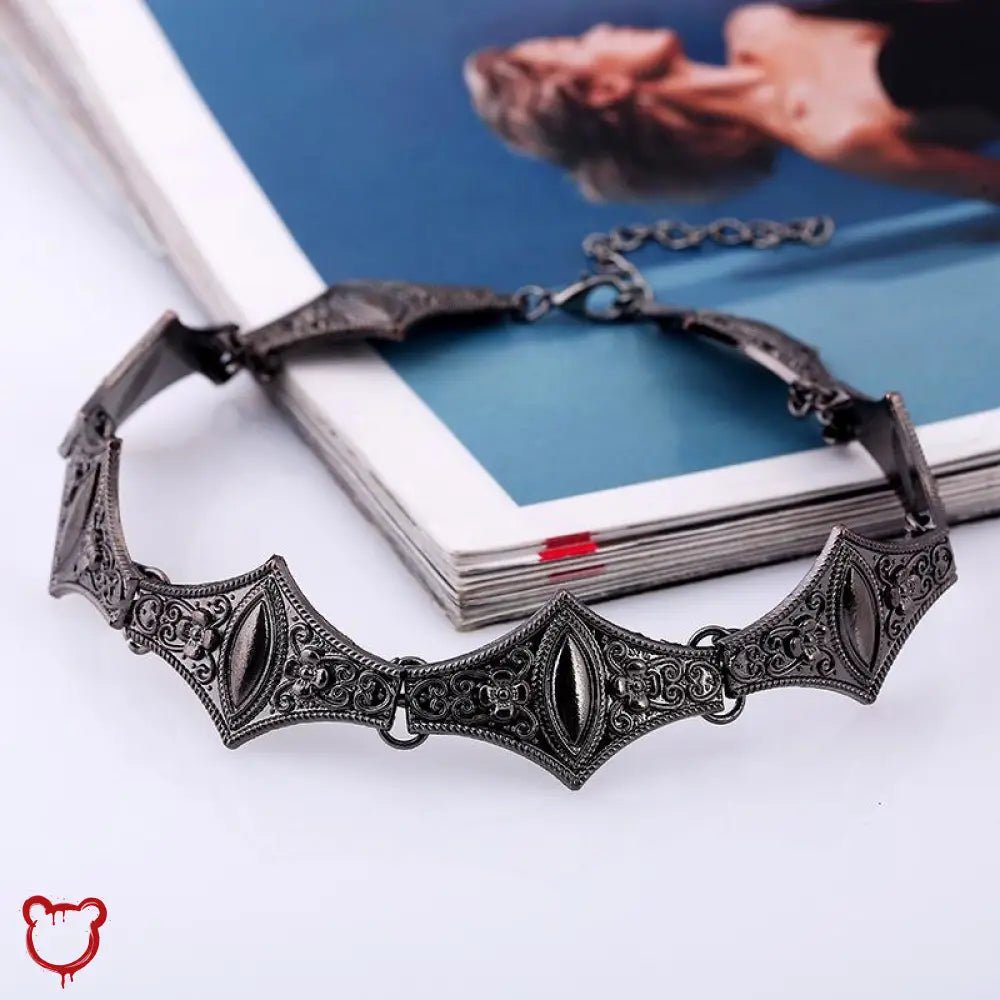 Gothic Geometry Choker - The Cursed Closet