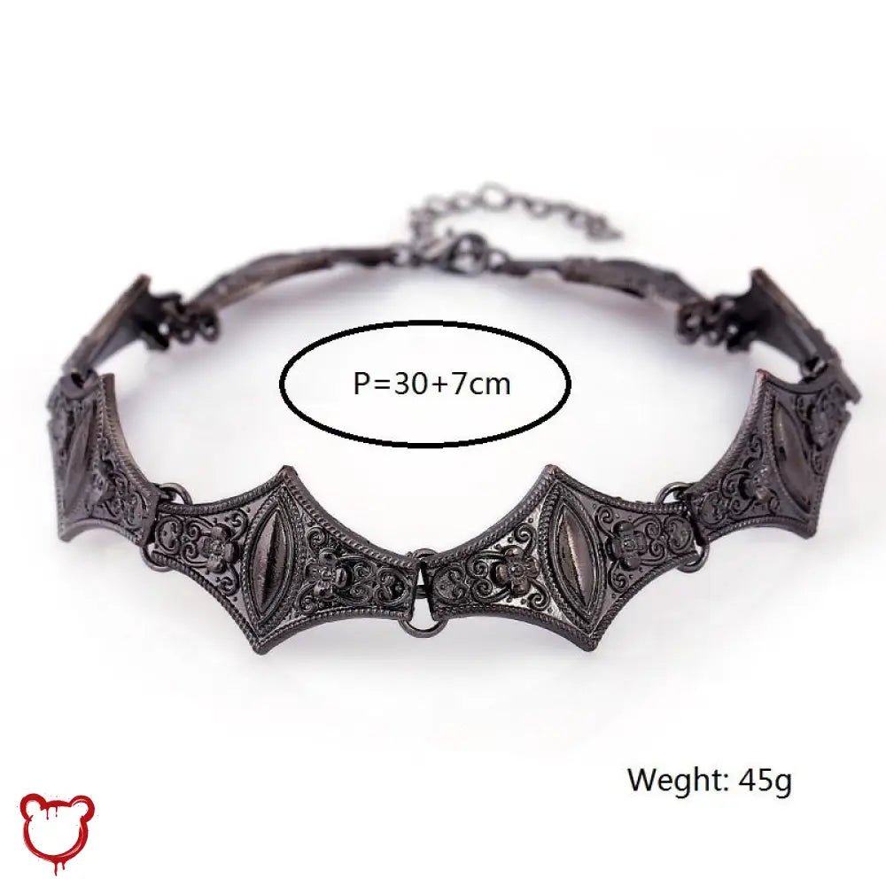 Gothic Geometry Choker - The Cursed Closet