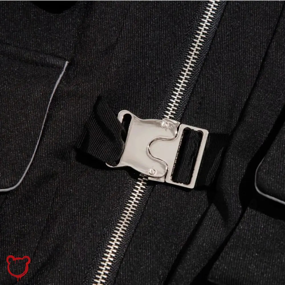 Gothic Grunge Cropped Jacket - The Cursed Closet