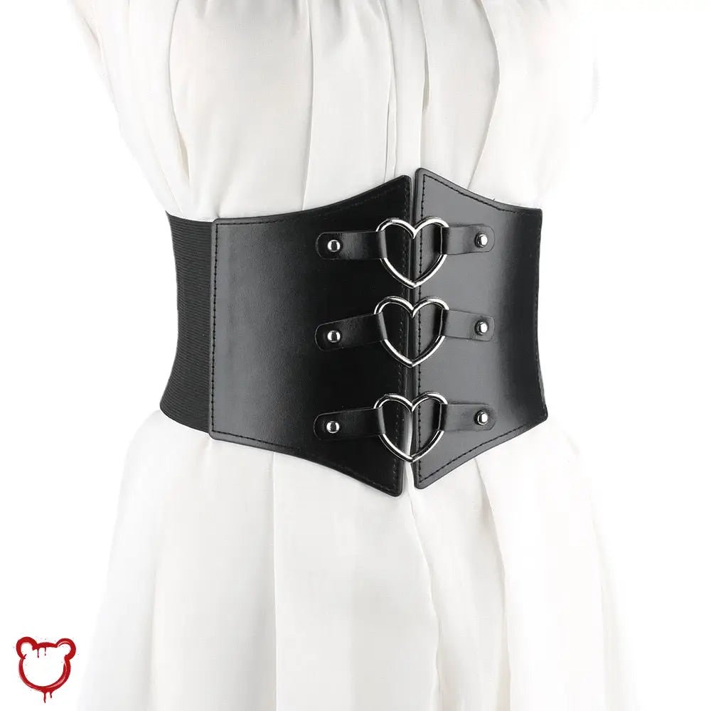 Gothic Heart Corset Belt - The Cursed Closet