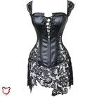 Gothic Lace Corset - The Cursed Closet