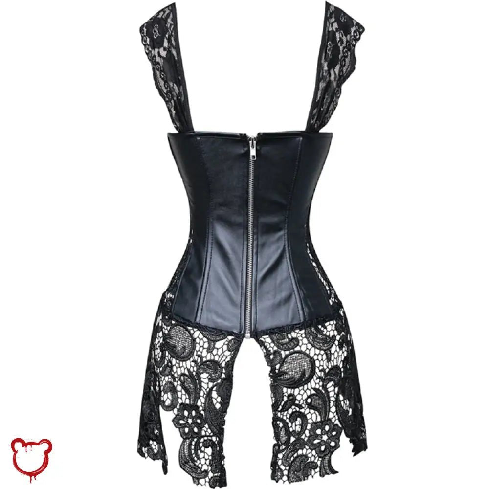 Gothic Lace Corset - The Cursed Closet