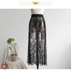 Gothic Lace Skirt - Various Lengths - The Cursed Closet