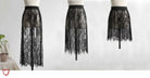 Gothic Lace Skirt - Various Lengths - The Cursed Closet