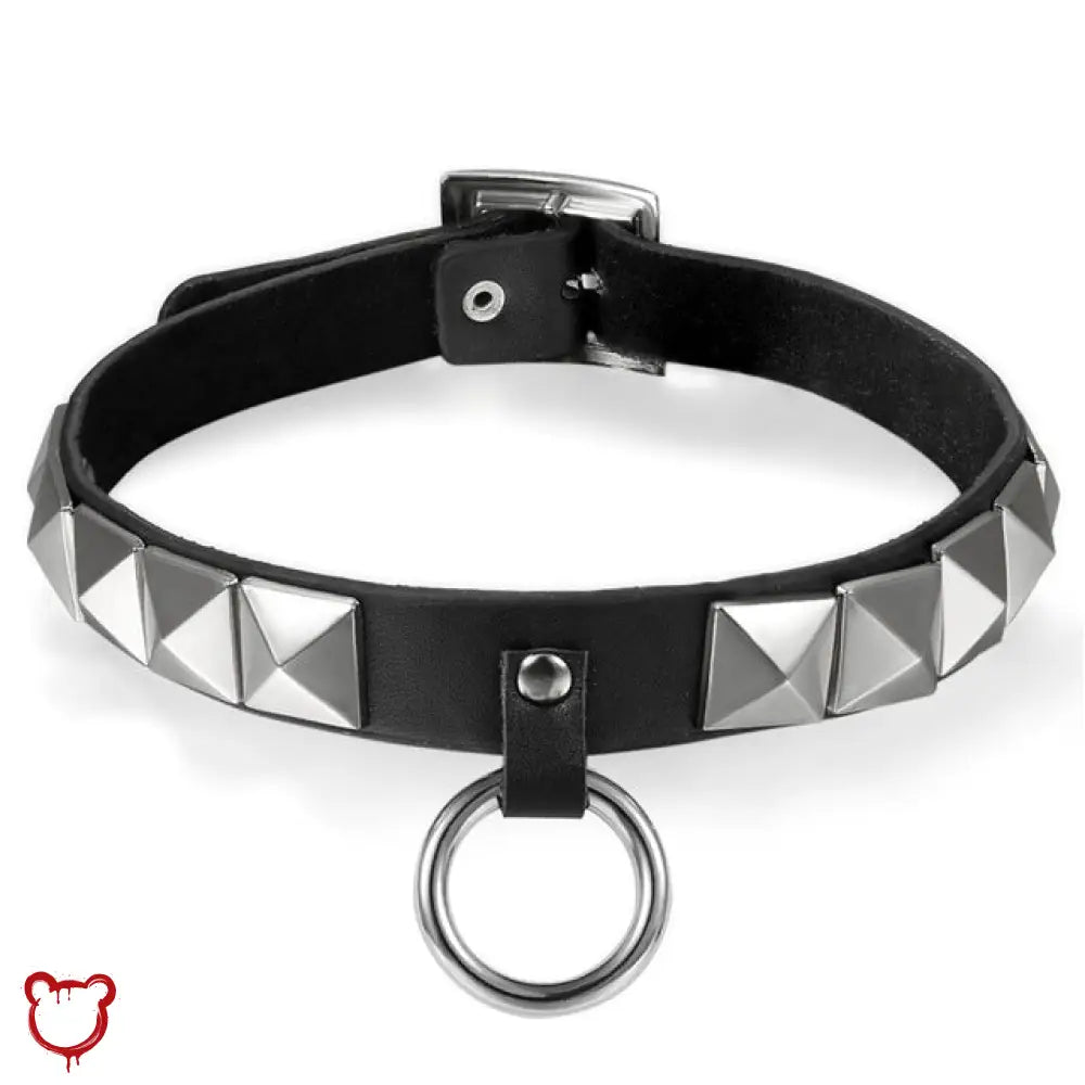 Gothic Lawbreaker Choker Ring - The Cursed Closet
