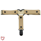 Gothic Leather Leg Garter - The Cursed Closet