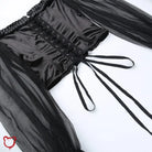 Gothic Mesh Shoulder Top - The Cursed Closet