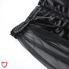 Gothic Mesh Shoulder Top - The Cursed Closet