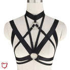 Gothic O' Ring Harness - Hot Mess - The Cursed Closet