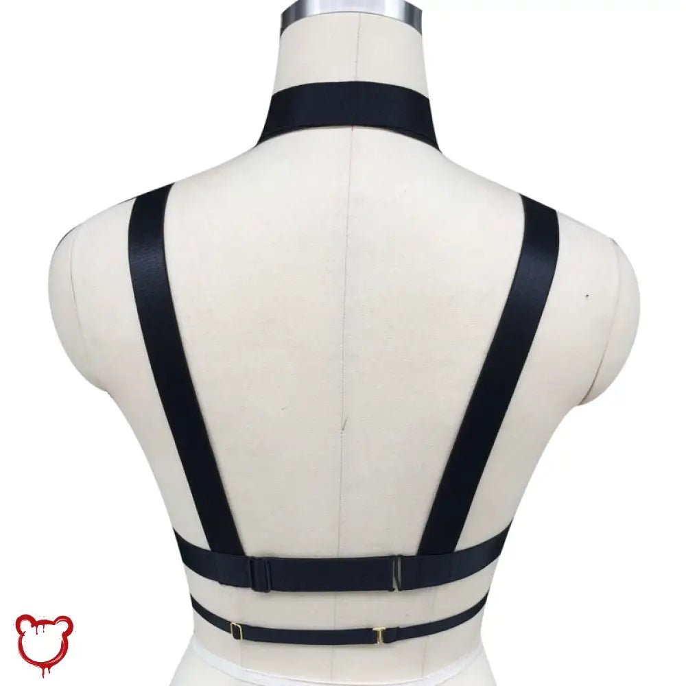 Gothic O' Ring Harness - Hot Mess - The Cursed Closet