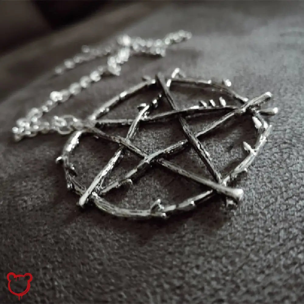 Gothic Pentacle Pendant Necklace Accessories