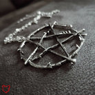 Gothic Pentacle Pendant Necklace Accessories