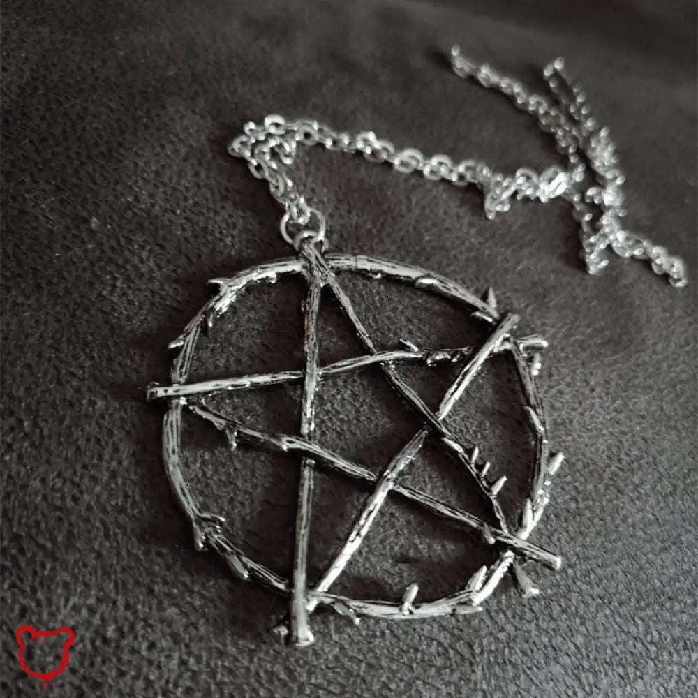 Gothic Pentacle Pendant Necklace Accessories