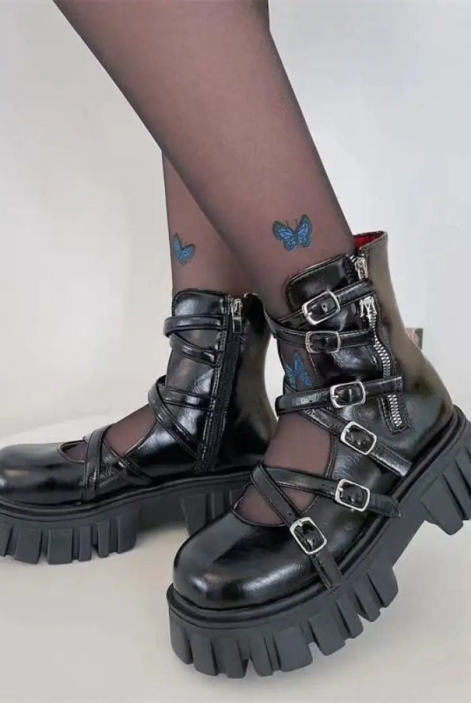 Gothic Platform Boots