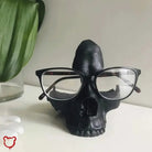 Gothic Skull Statue Glass - The Cursed Closet